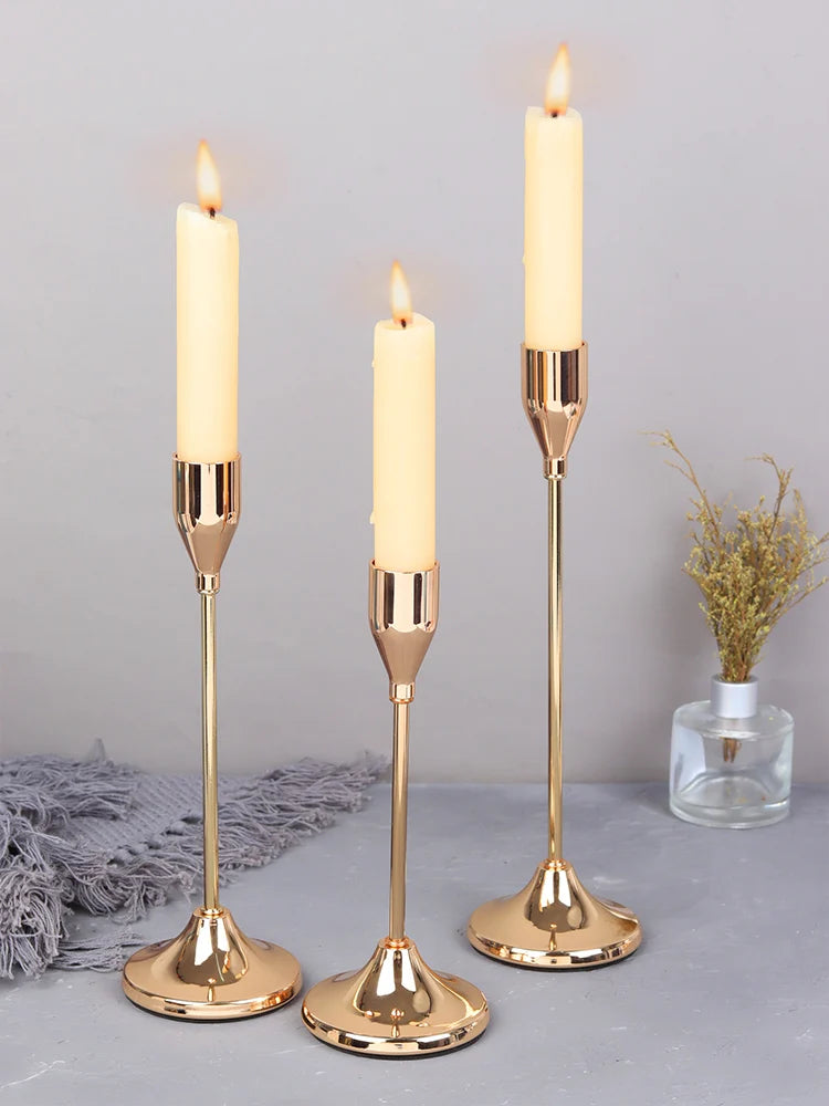 Candlesticks - 3 pcs