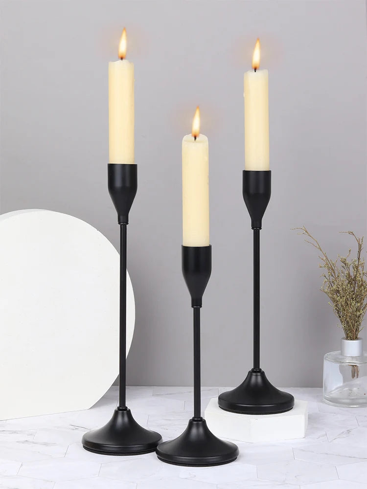 Candlesticks - 3 pcs