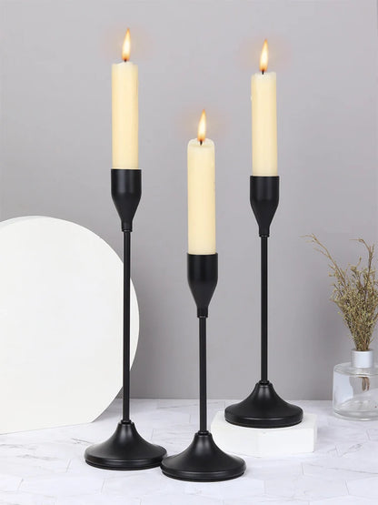 Candlesticks - 3 pcs