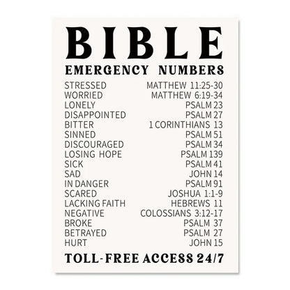 Bible poster