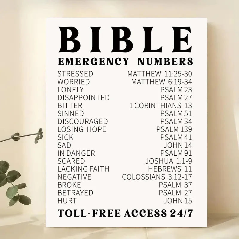 Bible poster