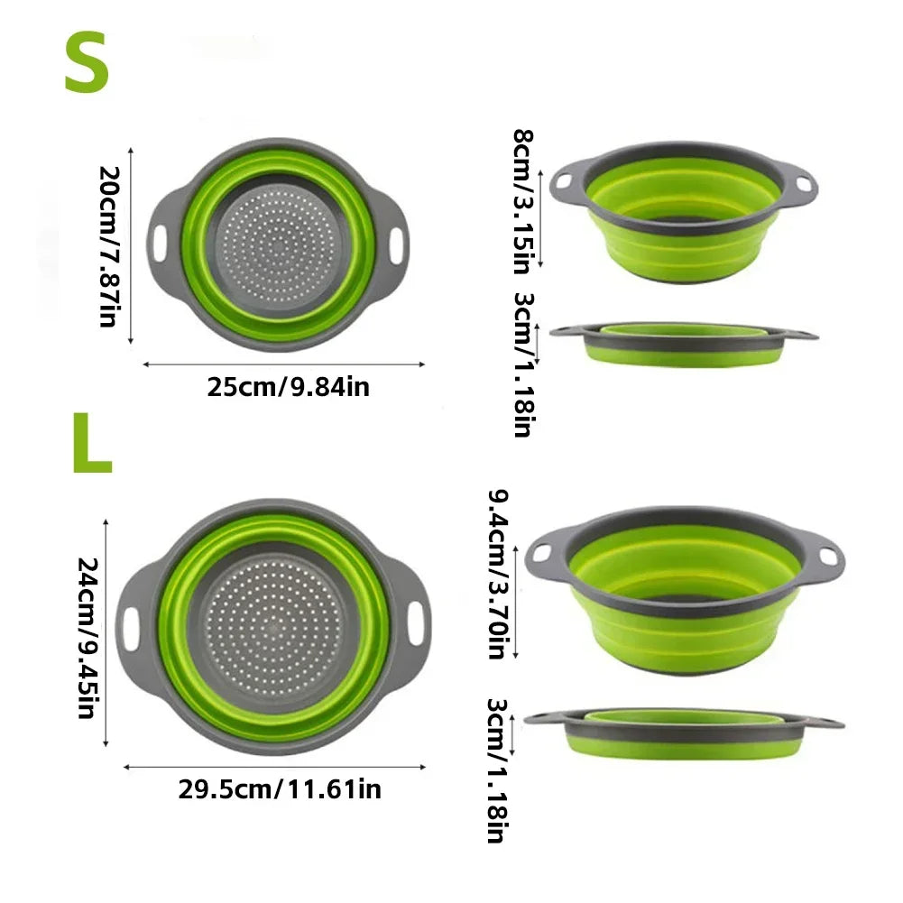 Silicone strainer